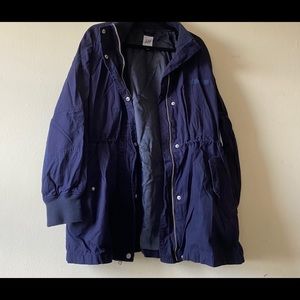 Gap navy blue field utility jacket